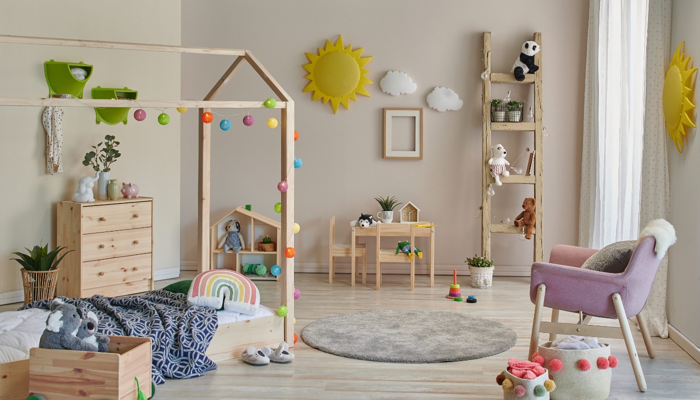 ¿Cómo mantener el orden en la habitación de los niños?